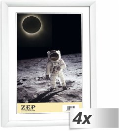 4x1 ZEP New Easy white 21x29,7 DIN A4 Kunststoff Rahmen KW11