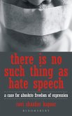 There Is No Such Thing As Hate Speech (eBook, ePUB)