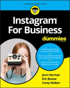 Instagram For Business For Dummies - Herman, Jenn;Walker, Corey;Butow, Eric