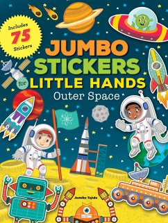 Jumbo Stickers for Little Hands: Outer Space - Tejido, Jomike