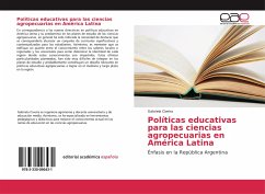 Políticas educativas para las ciencias agropecuarias en América Latina - Civeira, Gabriela
