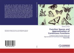 Function Spaces and Approximation of Continuous Functions - Rasid, Md Mamunur