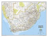 National Geographic South Africa Wall Map - Classic (30.25 X 23.5 In)