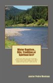 Water Baptism. Rite, Tradition or Spiritual Act (eBook, ePUB)