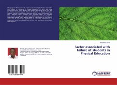 Factor associated with failure of students in Physical Education