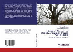 Study of Dimensional Stability of Brazilian Tropical Wood Species
