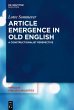 Article Emergence in Old English - Bild 1