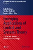 Emerging Applications of Control and Systems Theory