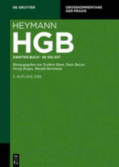 Heymann-Handelsgesetzbuch (ohne Seerecht) / §§ 105-237 / Heymann-Handelsgesetzbuch (ohne Seerecht) Band 2, Bd.2