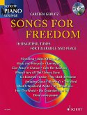Songs For Freedom. Klavier. Ausgabe mit CD