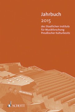 Cover Jahrbuch 2015 / Jahrbuch des Staatlichen Instituts für Musikforschung Preußischer Kulturbesitz