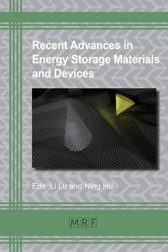 Recent Advances in Energy Storage Materials and Devices (eBook, PDF)