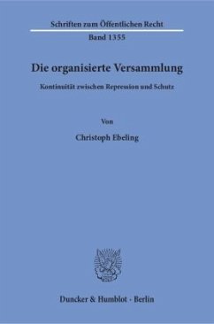 Cover Die organisierte Versammlung.