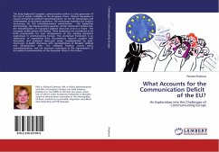 What Accounts for the Communication Deficit of the EU?