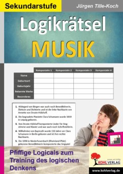 Logikrätsel MUSIK - Tille-Koch, Jürgen