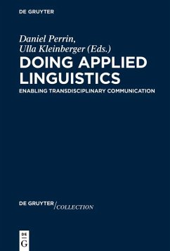 Cover Doing Applied Linguistics (eBook, PDF)