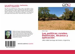 Las políticas rurales. Definición, Alcance y aplicación - Vega, Martin