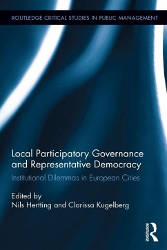 Local Participatory Governance and Representative Democracy (eBook, ePUB)