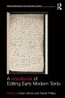 A Handbook of Editing Early Modern... - Bild 1
