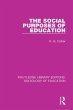 The Social Purposes of Education... - Bild 1