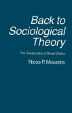 Back to Sociological Theory (eBook, PDF)