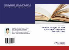 Vibration Analysis of FGM Cylindrical Shell under Thermal Effect