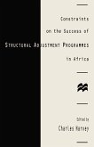 Constraints on the Success of Structural Adjustment Programmes in Africa (eBook, PDF)