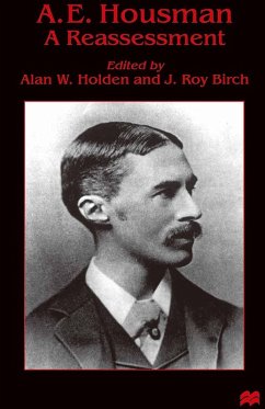 Cover A. E. Housman (eBook, PDF)