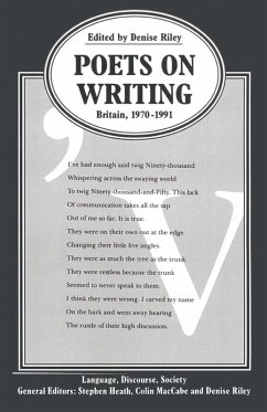 Cover Poets on Writing (eBook, PDF)