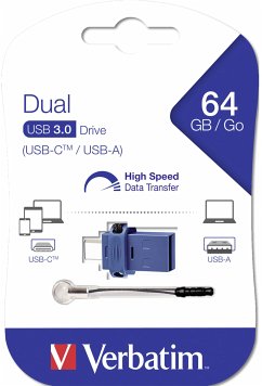 Verbatim Store n Go 64GB Dual Drive USB 3.0 / USB C