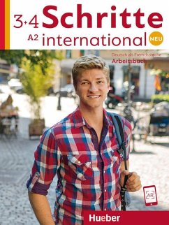 Schritte International Neu - dreibandige Ausgabe: Arbeitsbuch 3 + 4 (A2) + CDs: Deutsch als Fremdsprache