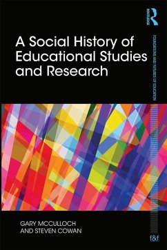 Cover A Social History of Educational Studies and Research (eBook, PDF)