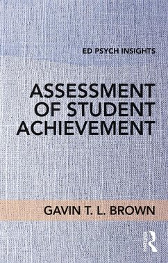 Cover Assessment of Student Achievement (eBook, PDF)