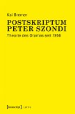 Postskriptum Peter Szondi (eBook, PDF)