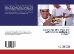 Importance of fairness and justice within restaurant industry