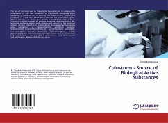 Colostrum - Source of Biological Active Substances
