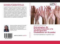 Estrategias de fortalecimiento a la participación ciudadana en Ecuador