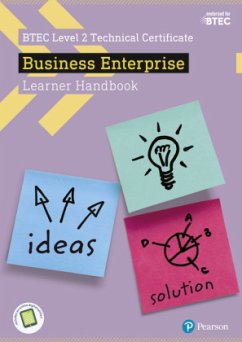 Cover BTEC Level 2 Certificate in Business Enterprise Learner Handbook with ActiveBook, m. 1 Beilage, m. 1 Online-Zugang