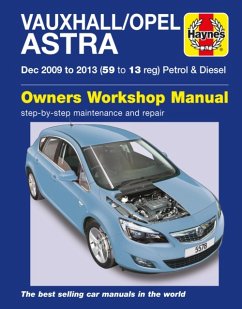 Vauxhall/Opel Astra (Dec 09 - 13) 59 to 13 - Haynes Publishing