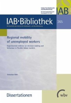 Regional mobility of unemployed workers - Bähr, Sebastian