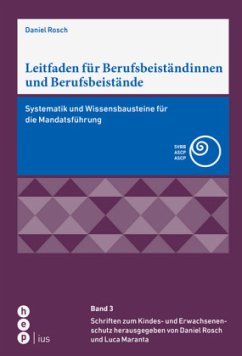 Cover Leitfaden für Berufsbeiständinnen und Berufsbeistände