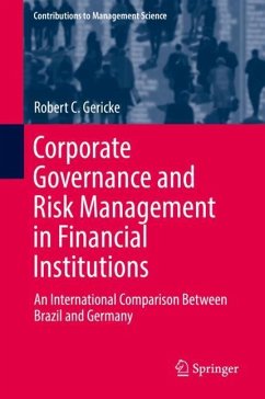 Corporate Governance and Risk Management in Financial Institutions - Gericke, Robert C.