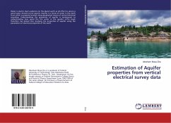 Estimation of Aquifer properties from vertical electrical survey data