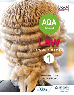 AQA A-level Law for Year 1/AS (eBook, ePUB) - Martin, Jacqueline; Price, Nicholas