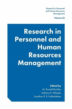 Cover Research in Personnel and Human Resources Management (eBook, PDF)