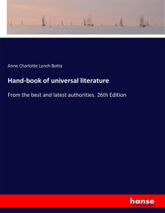 Hand-book of universal literature