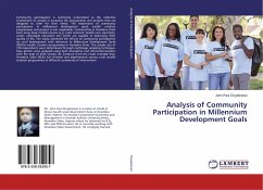 Analysis of Community Participation in Millennium Development Goals - Onyekineso, John Paul
