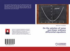 On the solution of some non-linear ordinary differential equations - M. E. Abueldahab, Sheima