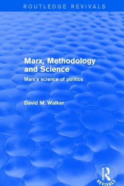 Marx, Methodology and Science (eBook, ePUB) - Walker, David M.