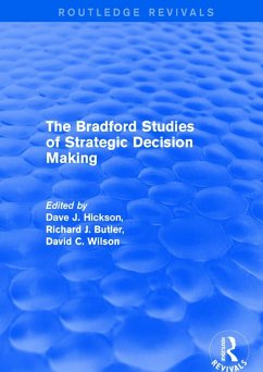 The Bradford Studies of Strategic Decision Making (eBook, ePUB)